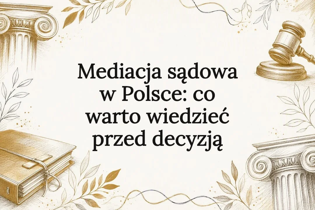 Mediacja sądowa w Polsce – co warto wiedzieć przed decyzją