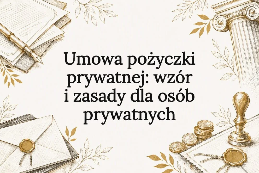 Umowa pożyczki prywatnej: wzór i zasady dla osób prywatnych